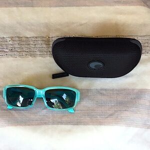 Costa Light Blue Caballito Sunglasses and Case